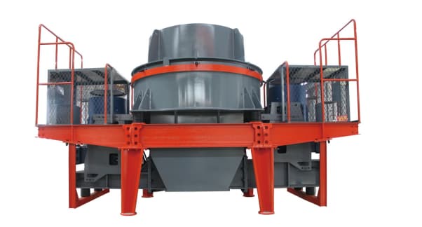 立軸式沖擊破碎機設備展示